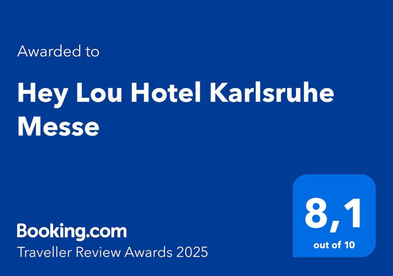 Hey Lou Hotel Karlsruhe Messe 라인슈테텐 외부 사진